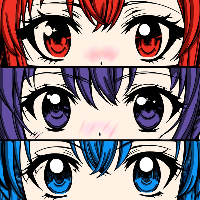 anime eyes