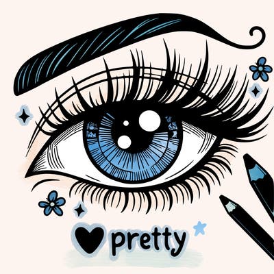 pretty eye