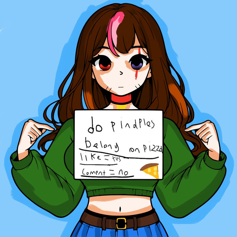 girl holding a blank sign in a long sleeve crop top