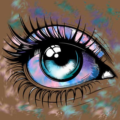 realistic eye