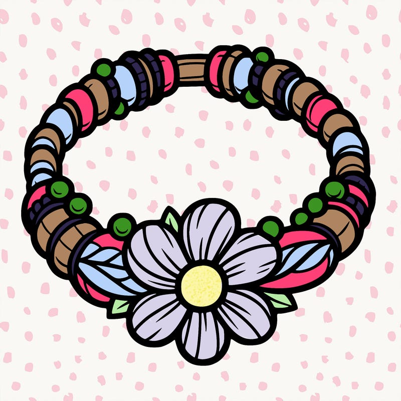 flower bracelet