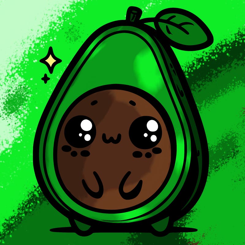 cute avocado