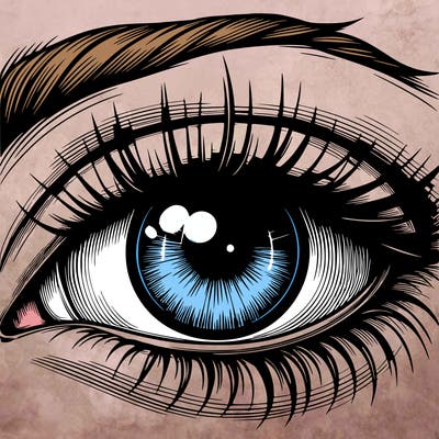 realistic eye