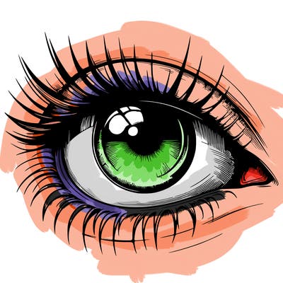 realistic eye