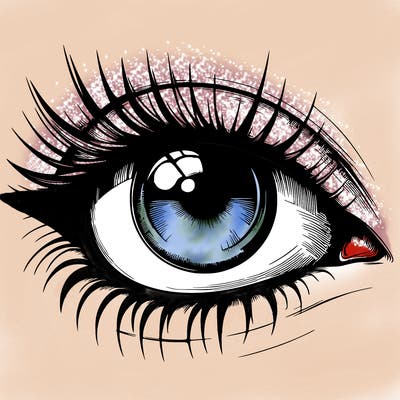 realistic eye