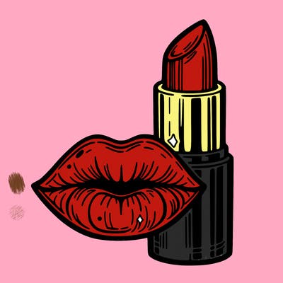 lips and lipstick