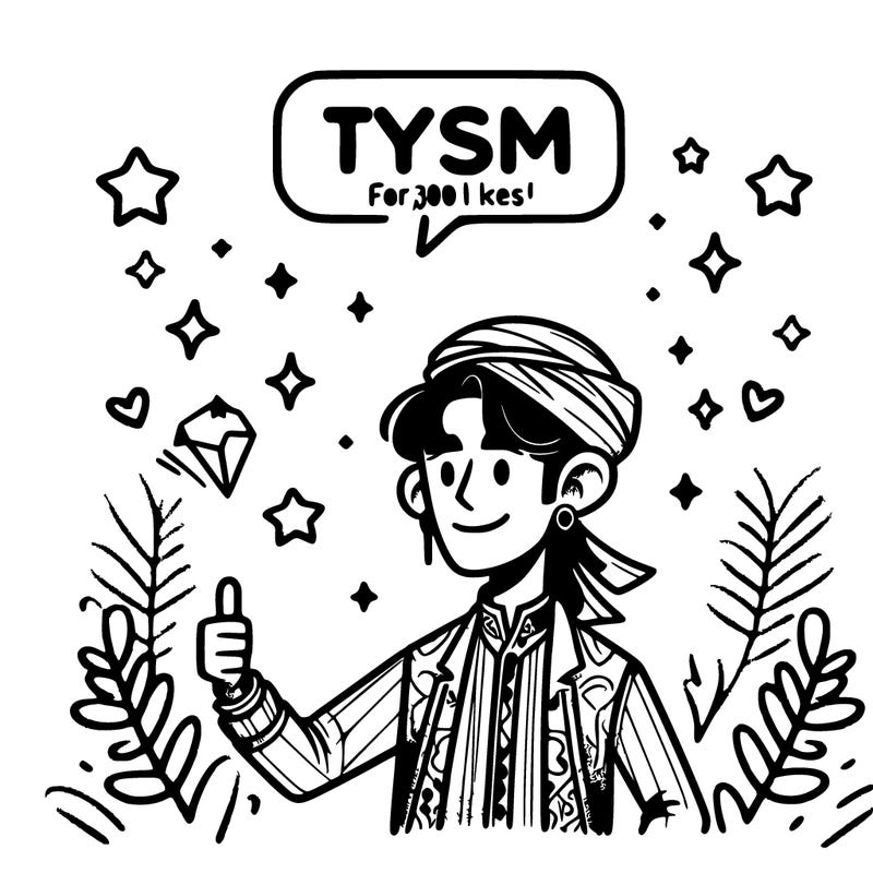 tysm for 3,000 likes!