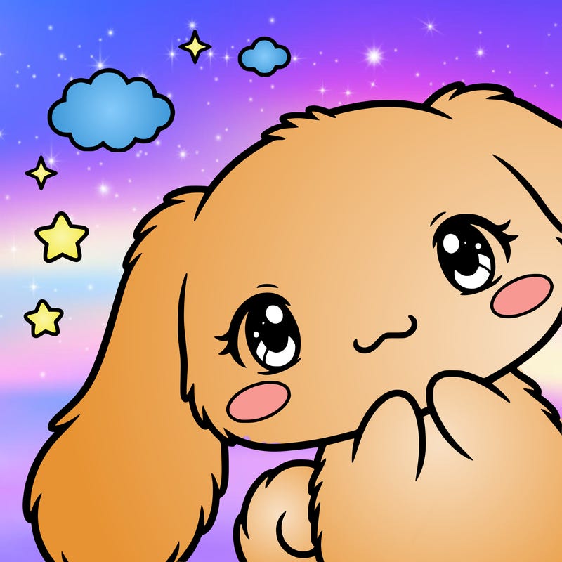 anime cinnamoroll cute fluffy