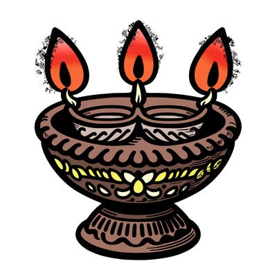 dip lamps for diwali