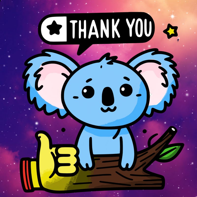 thanks for the likes koala