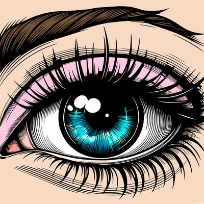realistic eye
