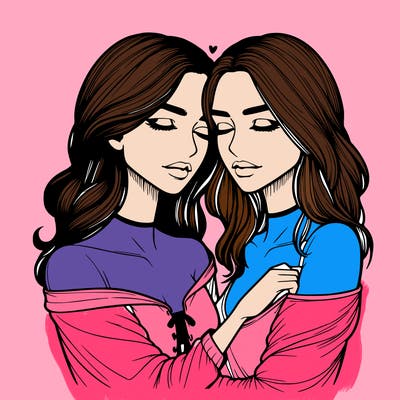 realistic girls in love