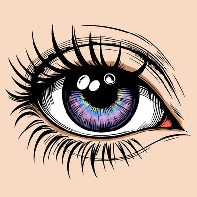 realistic eye
