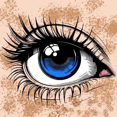realistic eye