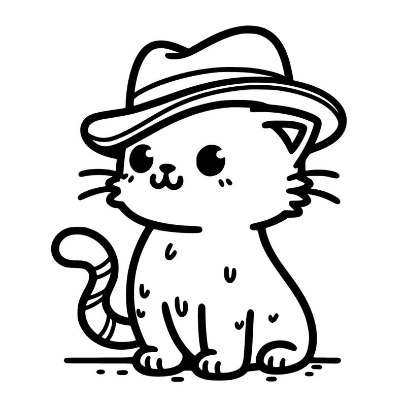 cat with a hat