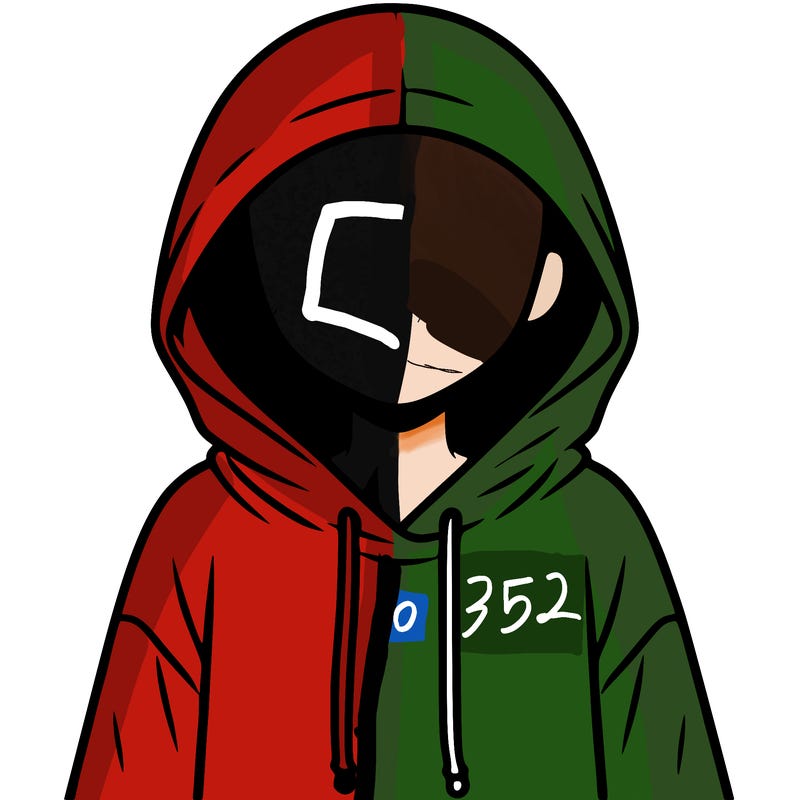 faceless girl in hoodie