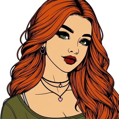 detailed realistic girl