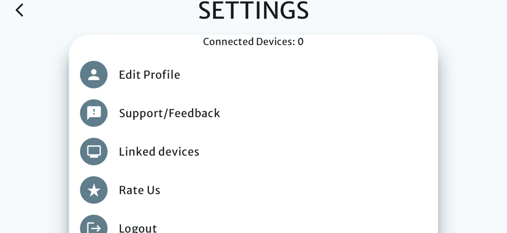 Accident Diagram DB - Settings screen for Accident Diagram DB app showing profile and support options