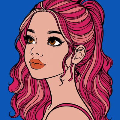 beautiful realistic girl