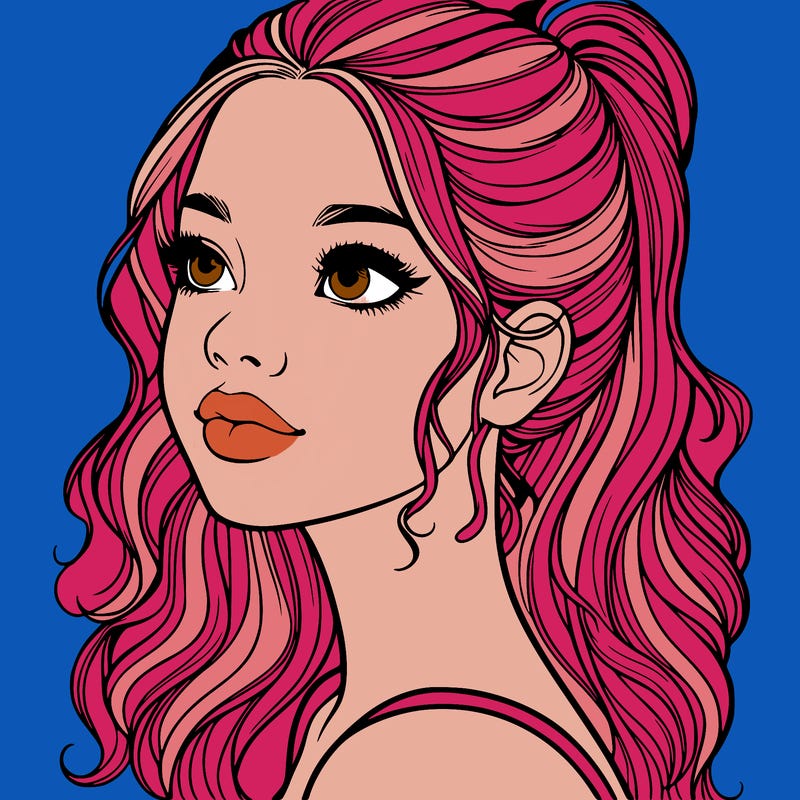 beautiful realistic girl