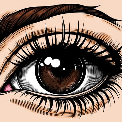 realistic eye