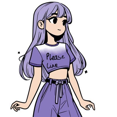 girl in a cute crop top