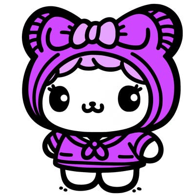 kuromi sanrio character(only one)