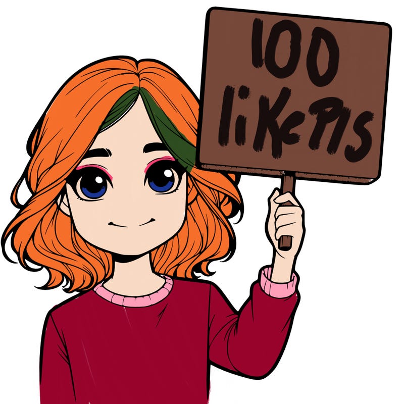 realistic girl holding up a sign