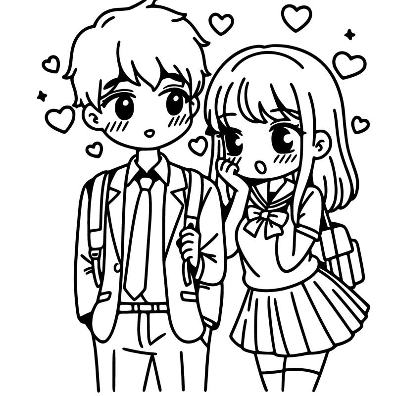 high school boy crush on a girl