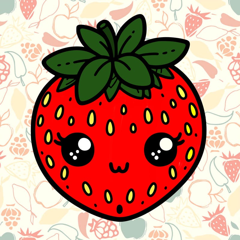 cute strawberry