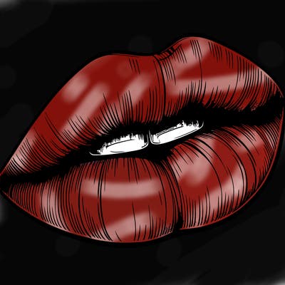 realistic lips