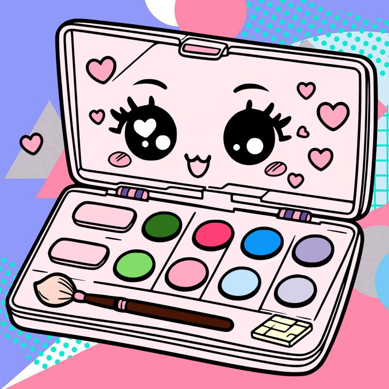 makeup pallet
