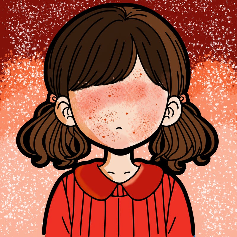 girl with no face