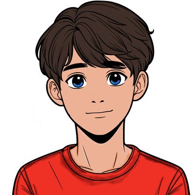 realistic teenage boy