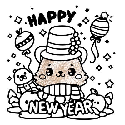 message : happy new year