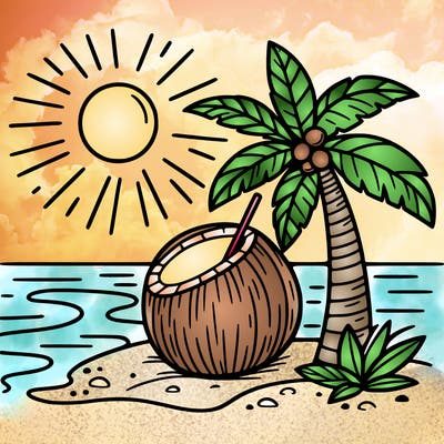 summer  coconut