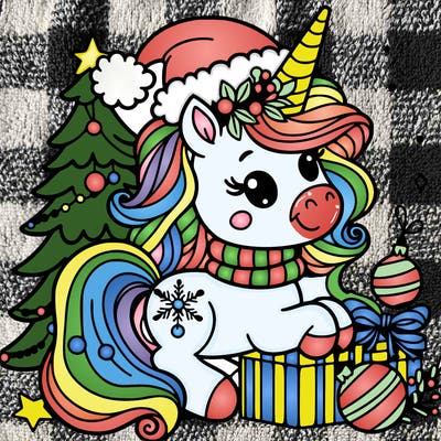 christmas unicorn