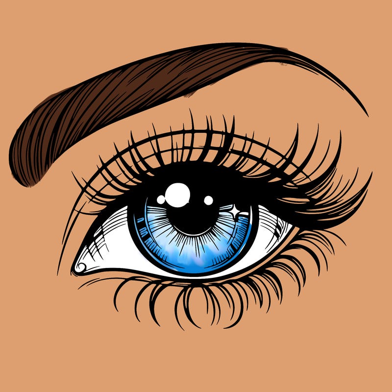 a beautiful eye