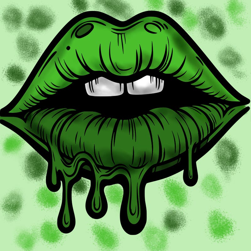 lips that look realistic and drip