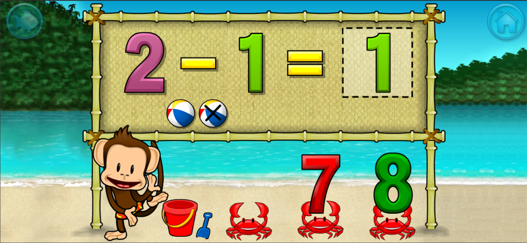 Monkey Math School Sunshine - Education App | MWM