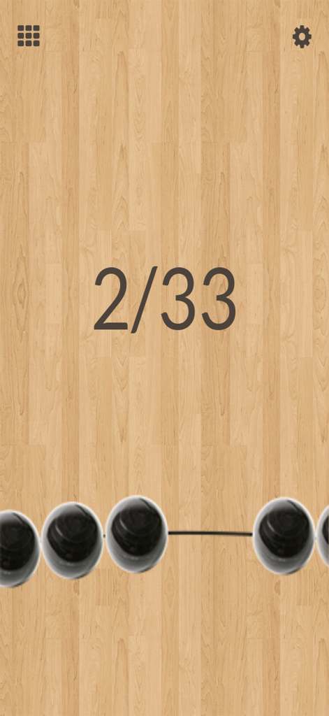 Tasbih Digital - Digital tasbih counter with prayer beads and a progress tracker on a wood background