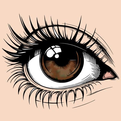 realistic eye