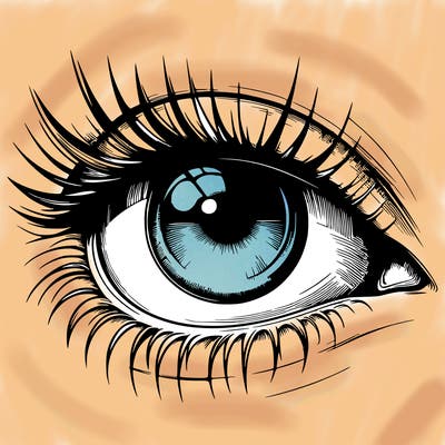 realistic eye