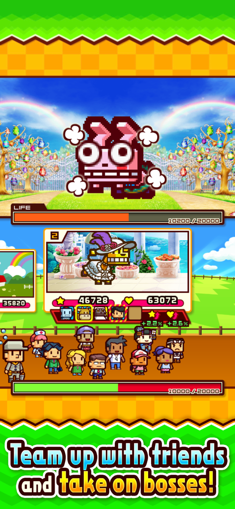 Team up with friends and take on bosses in ZOOKEEPER BATTLE