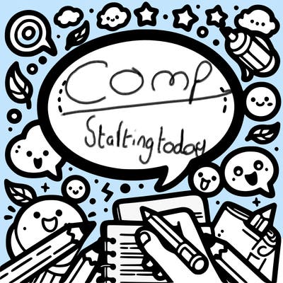 bubble writing