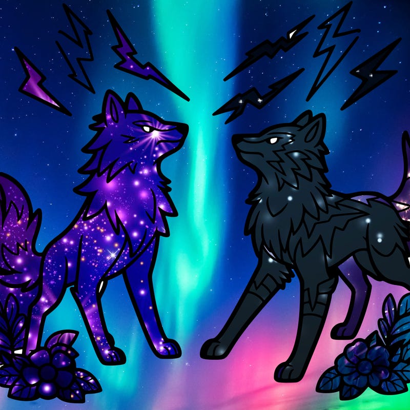 lightning wolves