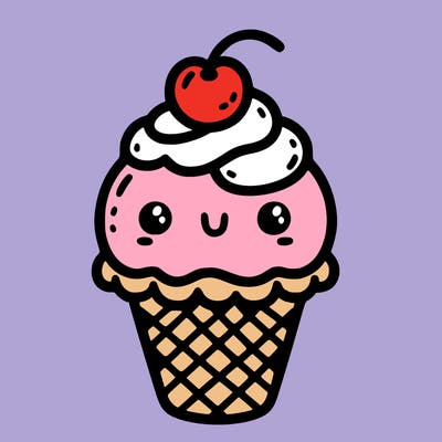 cute ice cream
