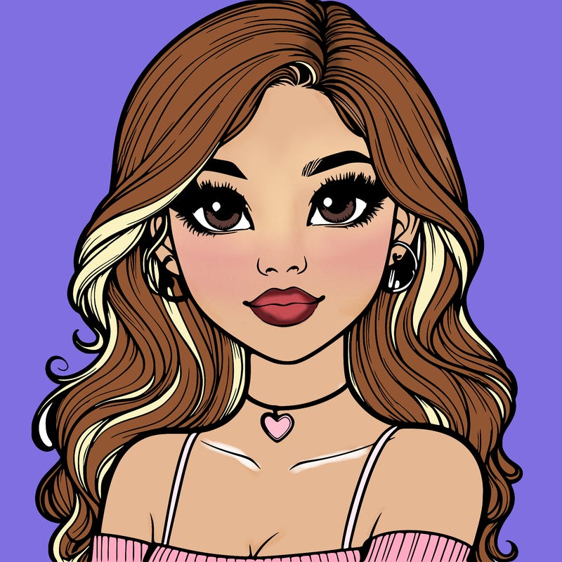 realistic pretty girl