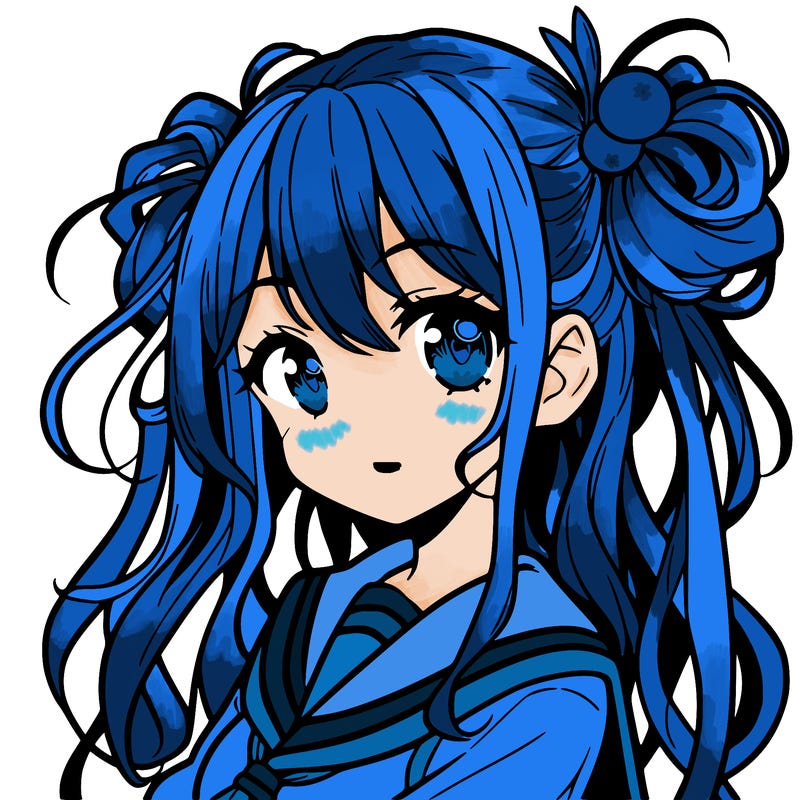 manga character girl