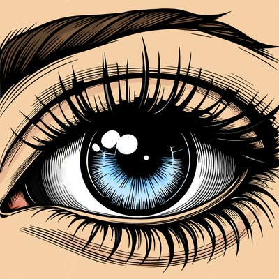 realistic eye